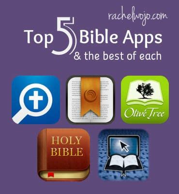 Immerse yourself in the bible with the free bible audio app. Best Features of the Top Bible Apps - RachelWojo.com