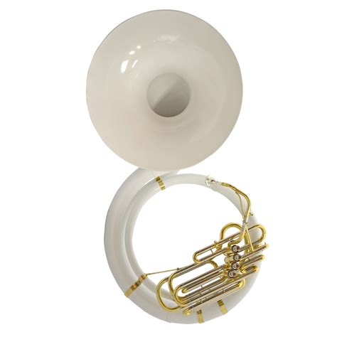 As the marching version of the tuba, it's really the backbone of the sound of the band. Marching Sousaphone - Jim Laabs Music Store