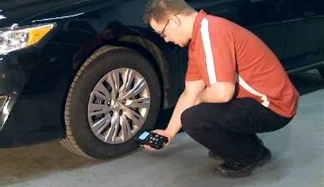 Toyota Camry TPMS Tire Pressure Monitoring System - YouTube