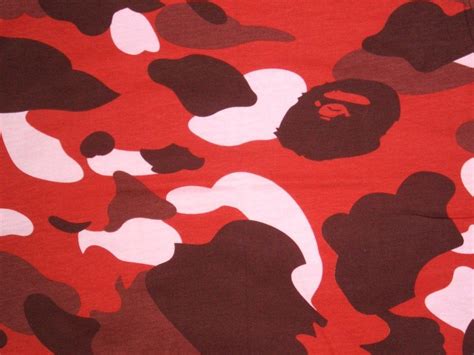 Bape camo, aero, patterns, camouflage, full frame what do you think? Red BAPE Camo Wallpapers - Top Free Red BAPE Camo ...