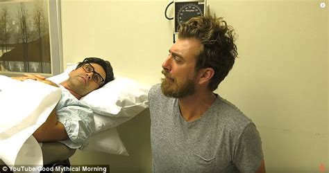 Good Mythical Morning Show Joint Vasectomies On Youtube Daily Mail Online