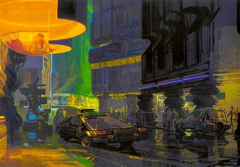 Syd Mead Syd Mead Blade Runner Concept Art