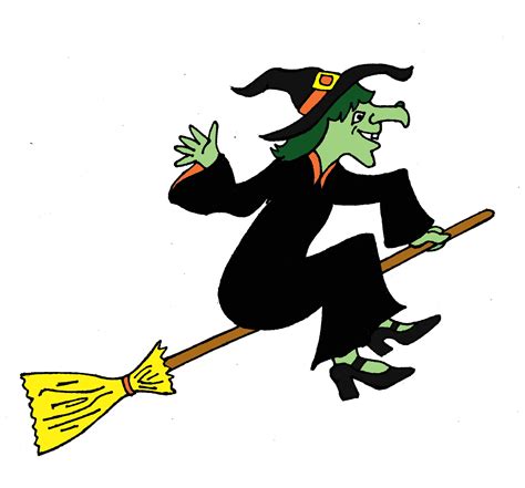 Coloriage sorciere Halloween à imprimer