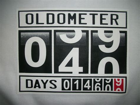 Celebrating my friend's 40th birthday and reflecting on how lovely, smart, funny, kind, down to earth, . Funny Tshirt Oldometer 39 To 40 Years Age Old Birthday ...
