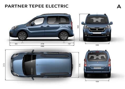 Peugeot Partner Tepee Electric Prix Autonomie Fiche Technique Photos