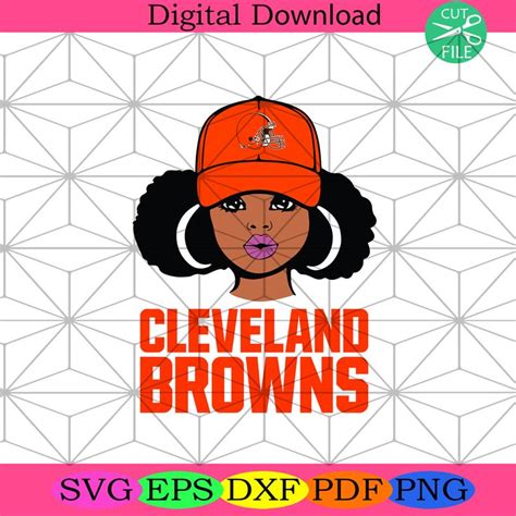 Cleveland Browns Girl Svg Sport Svg Football Svg In 2022 Cleveland