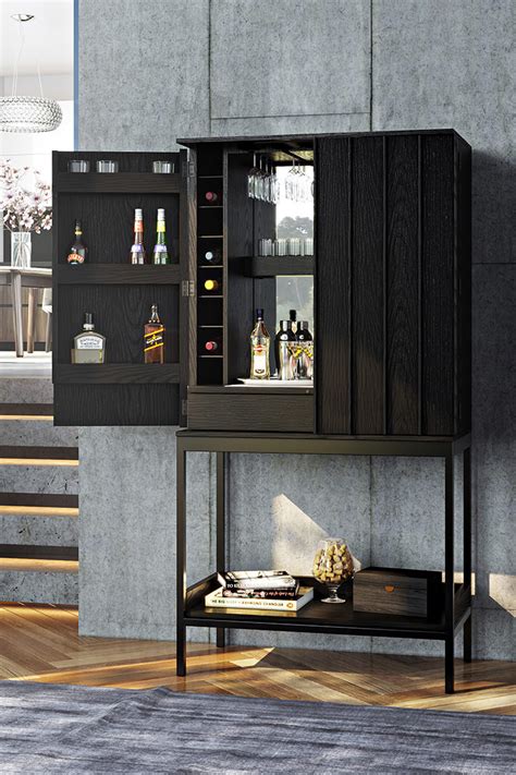 Cosmo Bar 5720 Modern Bar Cabinet Home Bar Cabinet Bar Cabinet