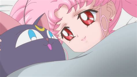 Sailor Moon Crystal Act 19 Chibiusa Sleeping With Luna P Sailor