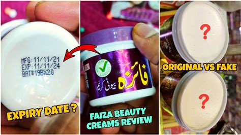 Faiza Beauty Cream Original And Fake Faiza Cream How To Use Fairness Cream Whitening