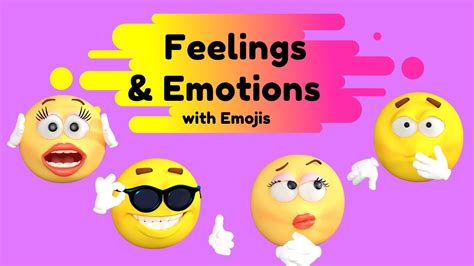 Educational Video Feelings And Emotions With Emojis English For
