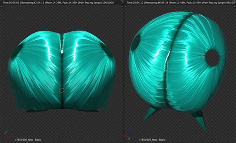 Back Hair Anisotropy Test By Bananerzdonurtz83 On Deviantart