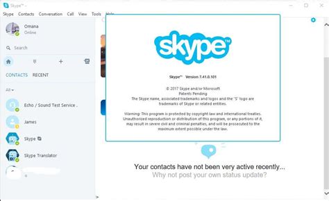 Download skype 8.69.0.77 for windows for free, without any viruses, from uptodown. Download Skype Classic (7.41.0.101 & 7.40.0.104)