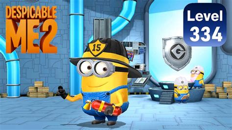 Despicable Me Minion Rush Firefighter Residential Area Level 334