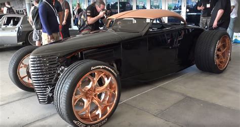 1930 Ford Durty 30 Hot Rod Packs 600 Hp Ls2 And Gold Wheels