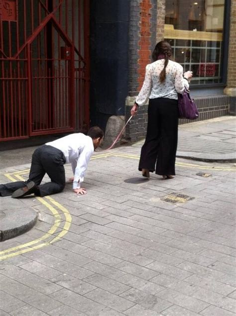 Couple Fined 3000 As Woman Walked Husband On A Leash On A Curfew