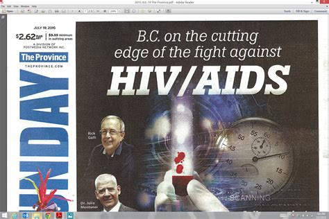 Bc Researchers On The Leading Edge Of The Fight Against Hivaids