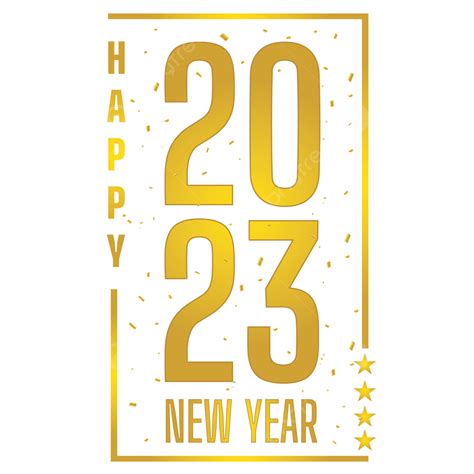 New Year 2023 Vector Art Png Happy New Year 2023 New Year 2023 Happy