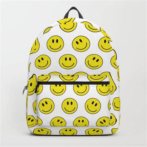 Smiley M Backpackknapsack By More By Jamie Preston Standard In 2021