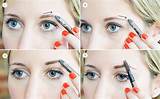 How To Put Eyebrow Makeup Pictures