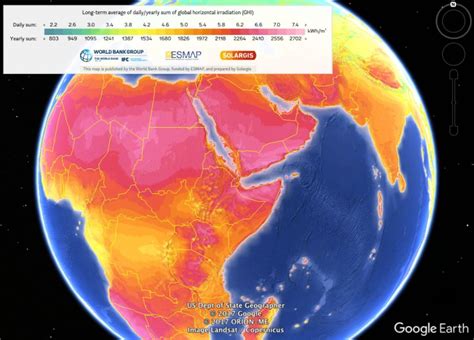 Make use of google earth's detailed globe by tilting the map to save a perfect 3d view or diving into street view for a 360 experience. Google Earth maps for the whole world released by Solargis ...