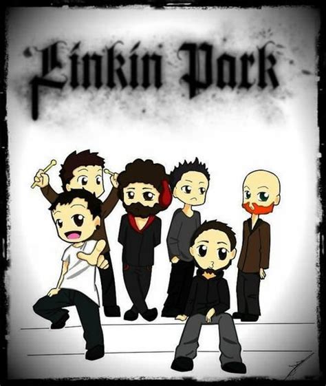 Linkin Park Cartoon Linkin Park Linkin Park Chester Chester Bennington