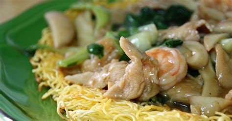 I Just Love Eating Hong Kong Style Pan Fried Noodles This Dish Is Basically Flour Noodles Pan