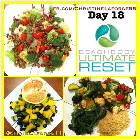 Ultimate Reset - Day 18 | Ultimate reset, Healthy eating, Beachbody ultimate reset