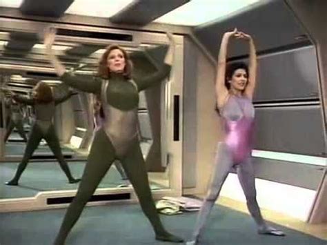 Beverly Crusher Deanna Troi Workout Google Search Marina Sirtis