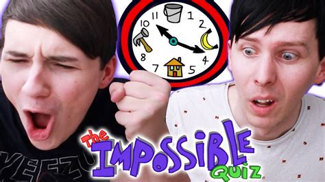 Dan And Phil Play The Impossible Quiz Youtube