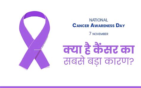 National Cancer Awareness Day 2023 Types Of Cancer Causes And