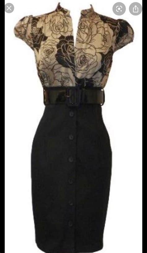 pacificplex satin top pencil skirt dress on mercari Модные стили Шикарные наряды Наряды