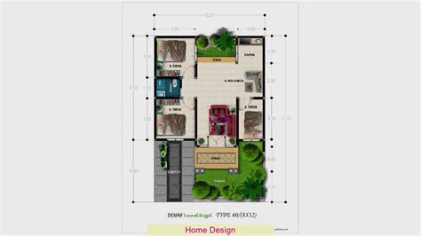 Atap sederhana juga menjadi salah satu karakteristik dari desain rumah minimalis 2 lantai 6×12. Desain Rumah Ukuran 8X12 - YouTube