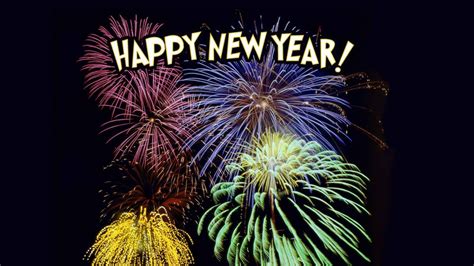 Fireworks Happy New Years Gif Wallpaperuse