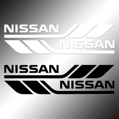 Stickers 2x Nissan Nismo Racing Decals Stripes Vinyl