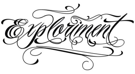 Cool Fonts Drawing | Free download on ClipArtMag