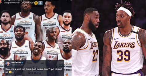 Dwight Howard Calls Lebron James To Join Him In Taiwan “lebring Your