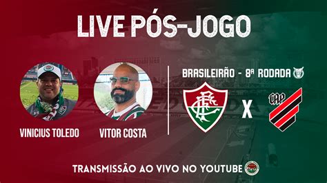 Fluminense x Athletico PR resenha pós jogo nesta quarta feira
