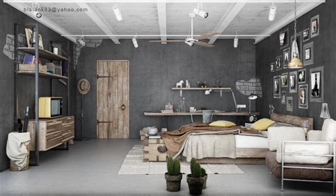 21 Industrial Bedroom Designs Decoholic