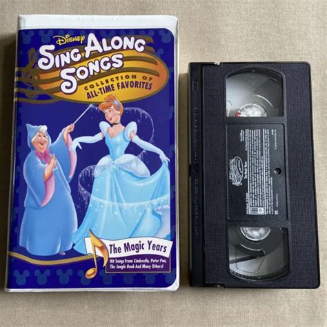 Disney Sing Along Songs Collection The Magic Years Vhs