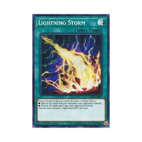 Igas En067 Lightning Storm Ignition Assault Card Yu Gi Oh