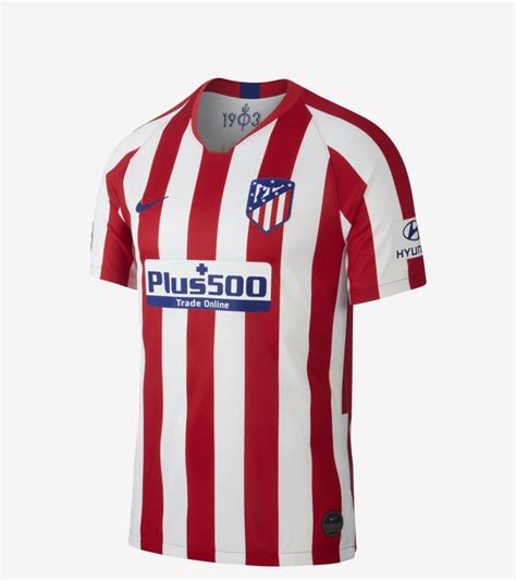 Paseo virgen del puerto 67. Atlético de Madrid Stadium thuisshirt voor 2019/20. Nike ...