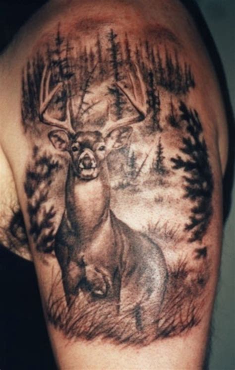 Bodypainting And Tattoos Deer Tattoos
