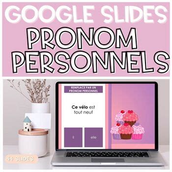 French Subject Pronouns Google Slides Pronoms Personnels Sujet Tpt