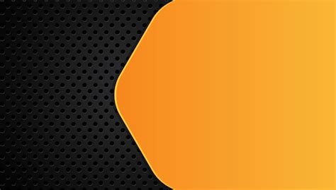 Premium Vector Orange Yellow And Black Abstract Business Background