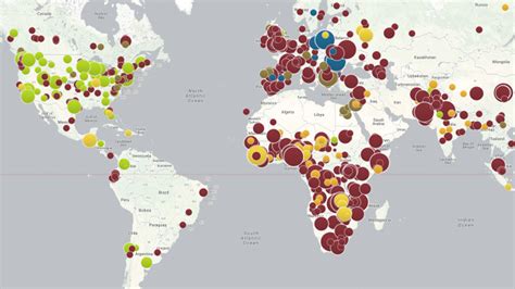 All The Worlds Preventable Disease Outbreaks Visualized