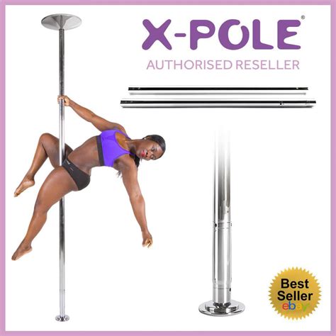 X Pole X Pert 45mm Professional Dancing Pole Chrome Finish Pole For