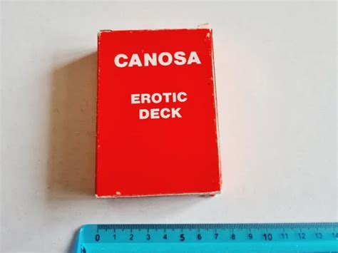 Carte Da Gioco Canosa Erotic Deck Girls Sexy Nude Adult Sex Playing Cards New Eur
