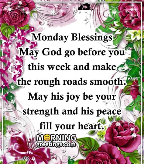 30 Amazing Monday Morning Blessings Morning Greetings Morning Quotes And Wishes Images
