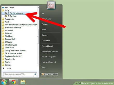 Open Zip File Windows 7 4 Ways To Open A File In Windows Wikihow