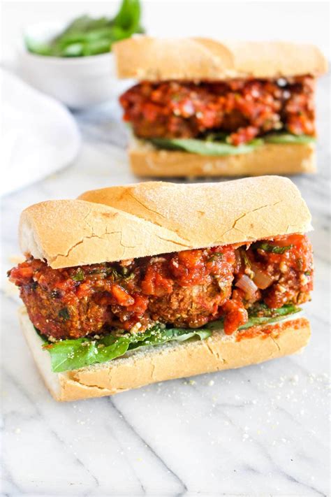 This Vegan Italian Meatball Sandwich Recipe Is Healthy And Gluten Free